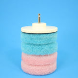 Power Driven Scrub Pads for bathroom Soap Scum, Hard Water Stains, Mineral and Rust Deposits