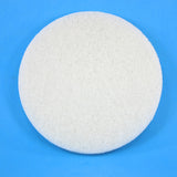 8 Inch Diameter White Fine Replacement Polishing Pad